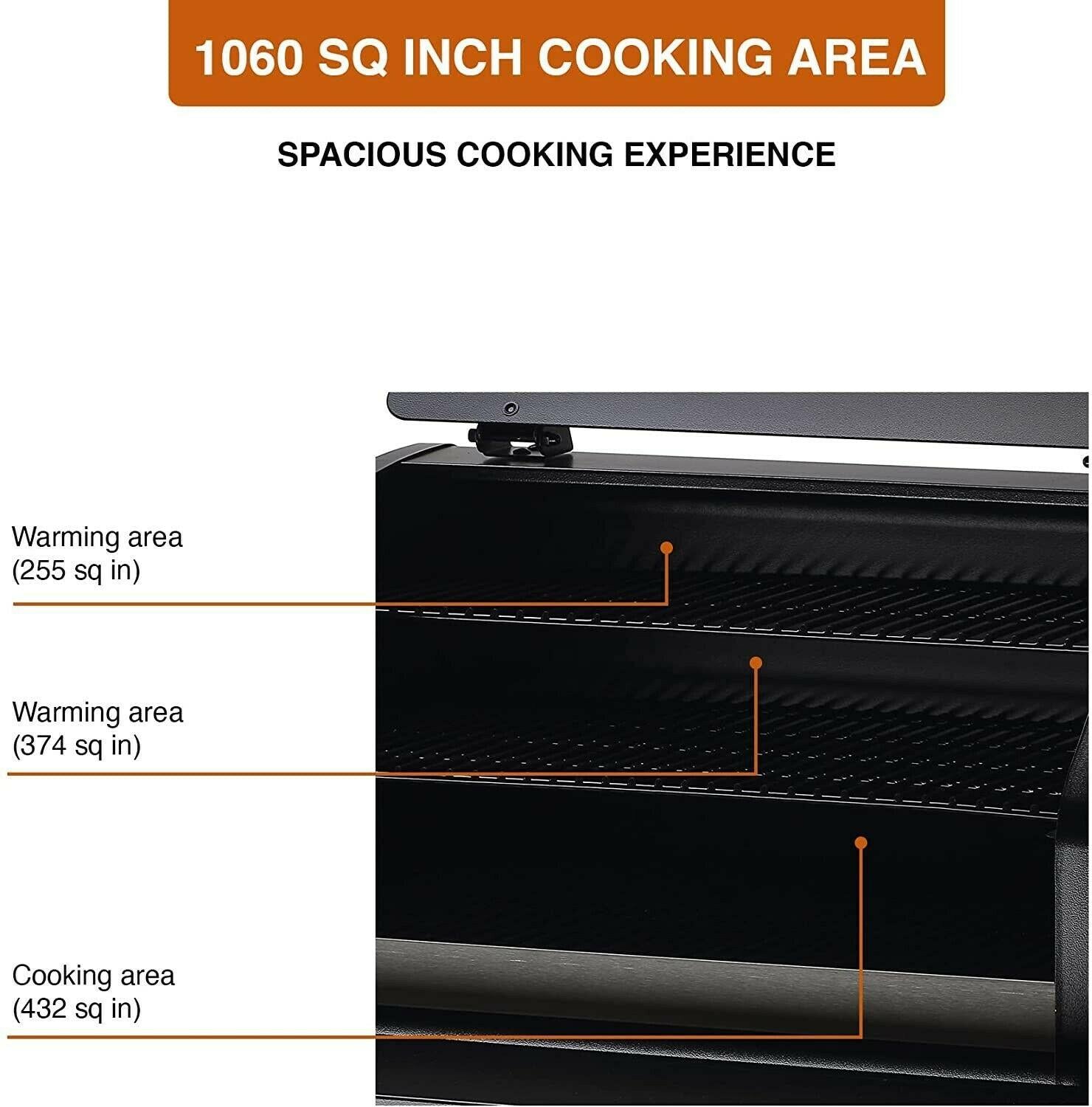ZPG-1000D - BBQ Grill Auto Temperature Control, 1000 sq