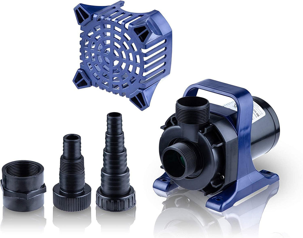Alpine Corporation Alpine PAL3100 Cyclone Pond Pump-3100 GPH-for Fountains, Waterfalls, and Water Circulation Pump, 10.8"L x 6.1" W x 8.9"H, Black and Blue