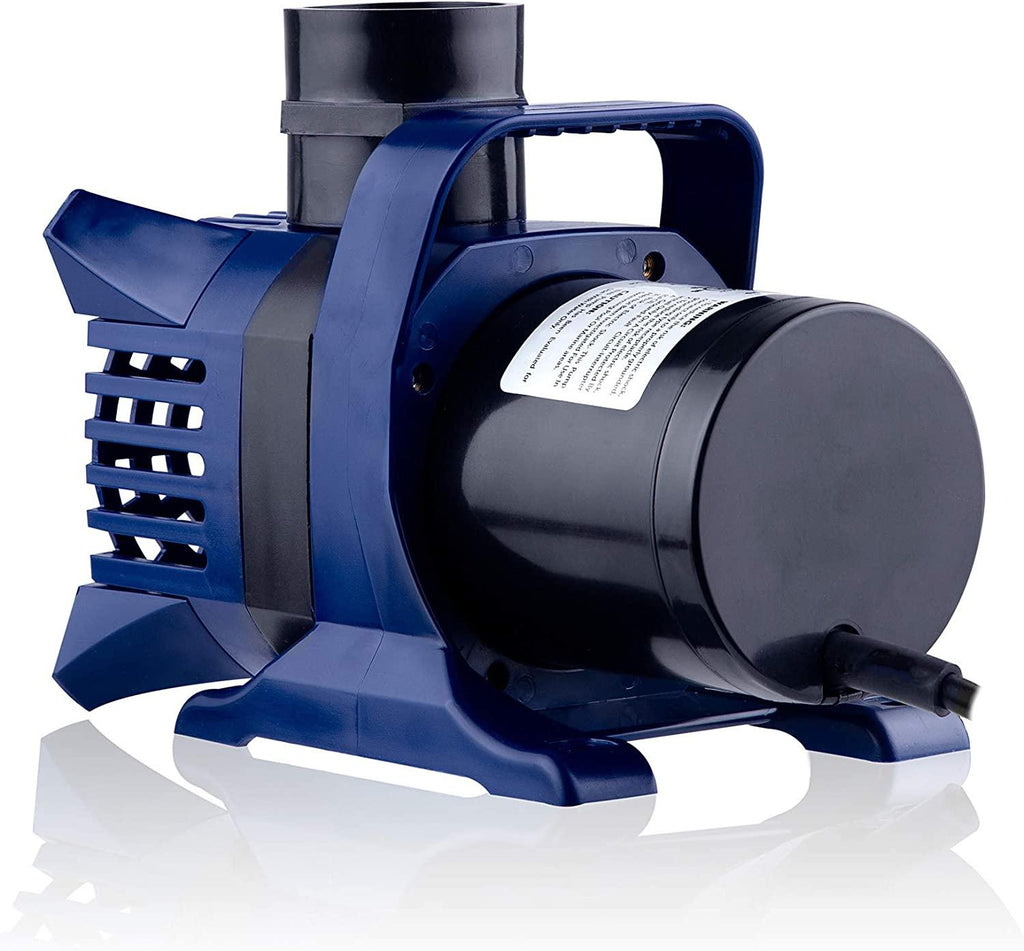 Alpine Corporation Alpine PAL3100 Cyclone Pond Pump-3100 GPH-for Fountains, Waterfalls, and Water Circulation Pump, 10.8"L x 6.1" W x 8.9"H, Black and Blue