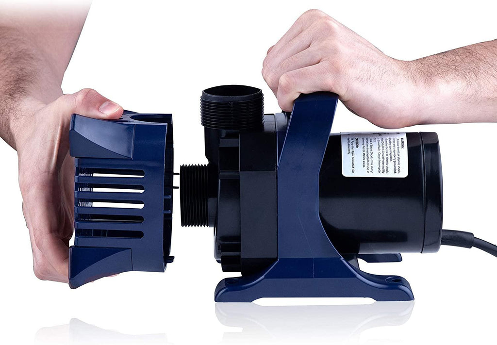 Alpine Corporation Alpine PAL2100 Cyclone Pump-2100 GPH-for Fountains, Waterfalls, and Water Circulation Pond Pump, 8"L x 5" W x 6"H, Black & Blue