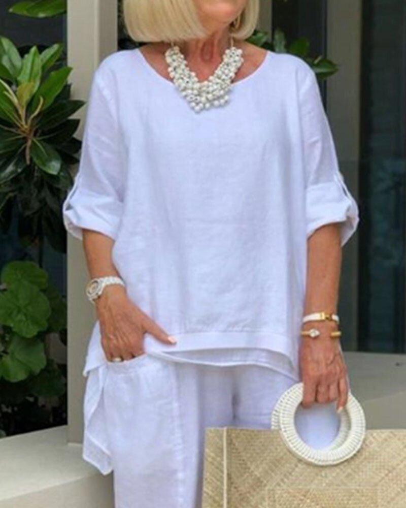 Ladies casual and comfortable suit