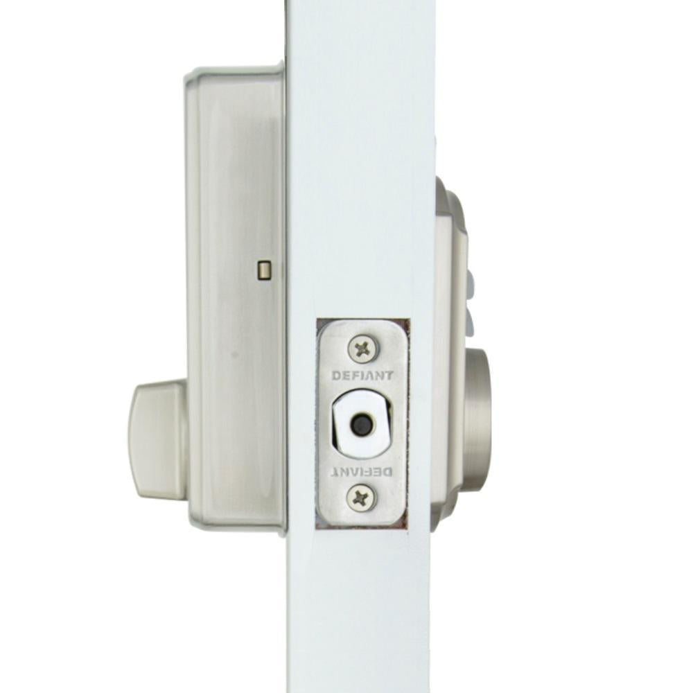 Castle Satin Nickel Electronic Keypad Deadbolt