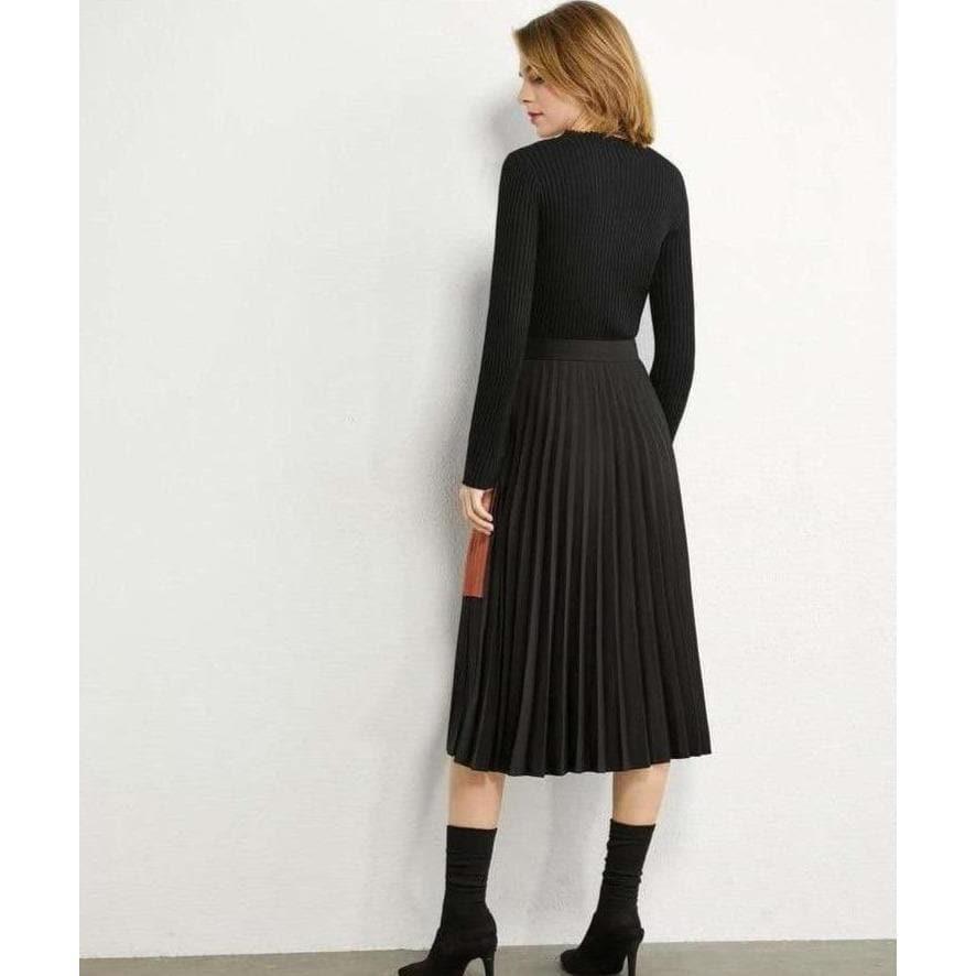 minimalist slim fit turtleneck sweater