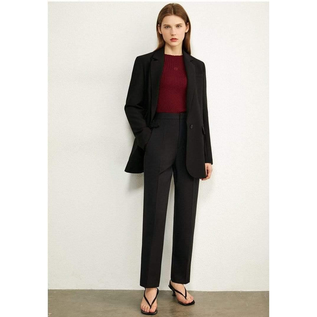 minimalist slim fit turtleneck sweater