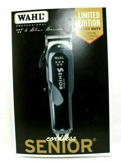 Wahl 5 Star Cordless Senior Professional Hair Clipper - 8504-830