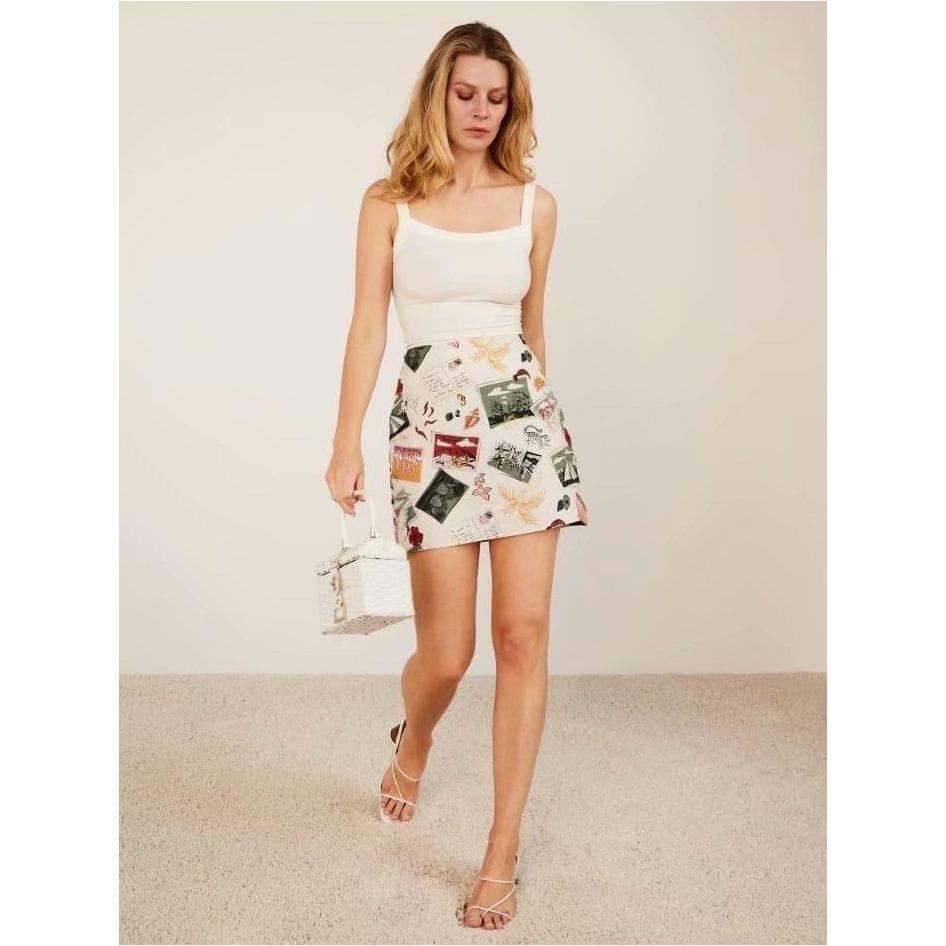 elegant casual mini skirt