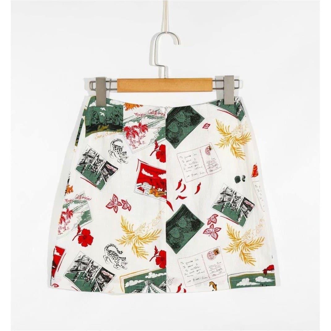 elegant casual mini skirt