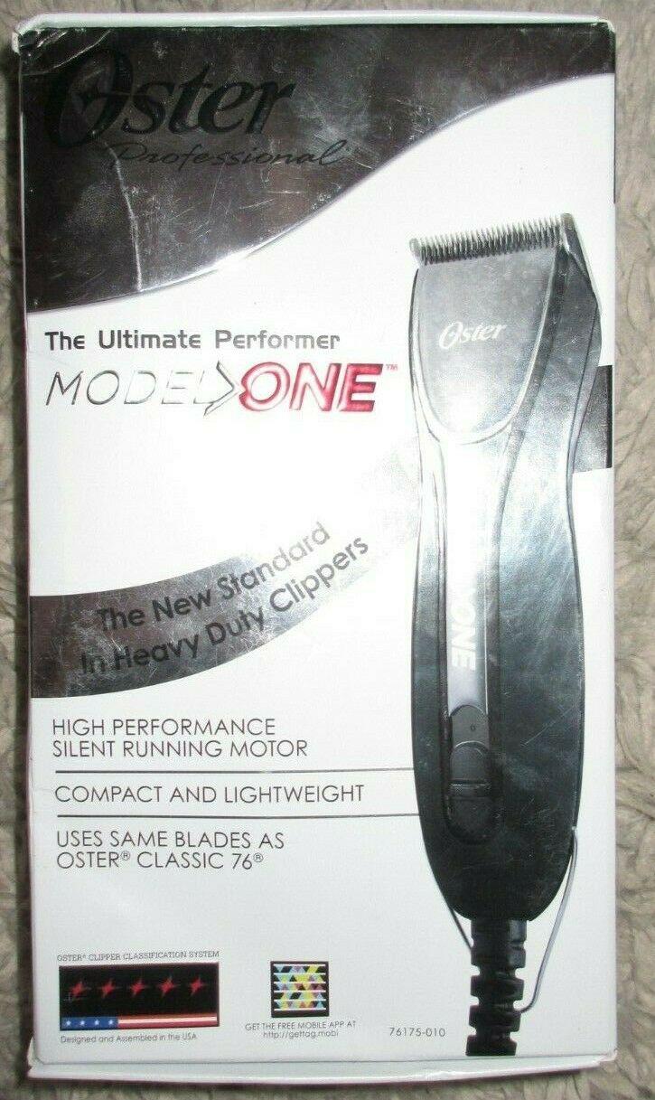 Oster Model One Hair Clipper 10 foot power cord Heavy duty clippers Sealed motor
