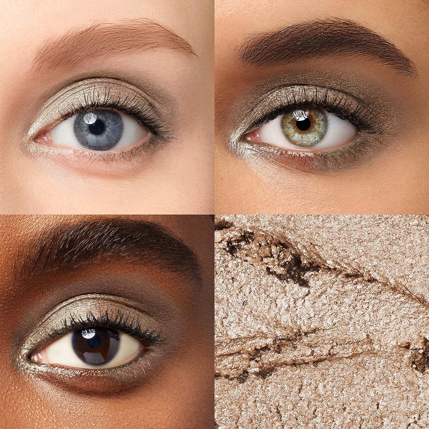 Julep Eyeshadow 101 Crème to Powder Waterproof Eyeshadow Stick, Silver Moonlight Metallic