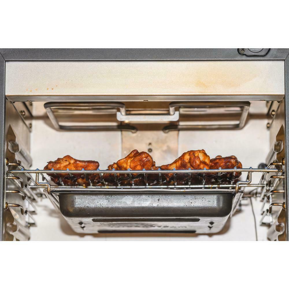 Electric Vertical Smoker 2-Air Dampers 4-Racks Digital Temperature Control