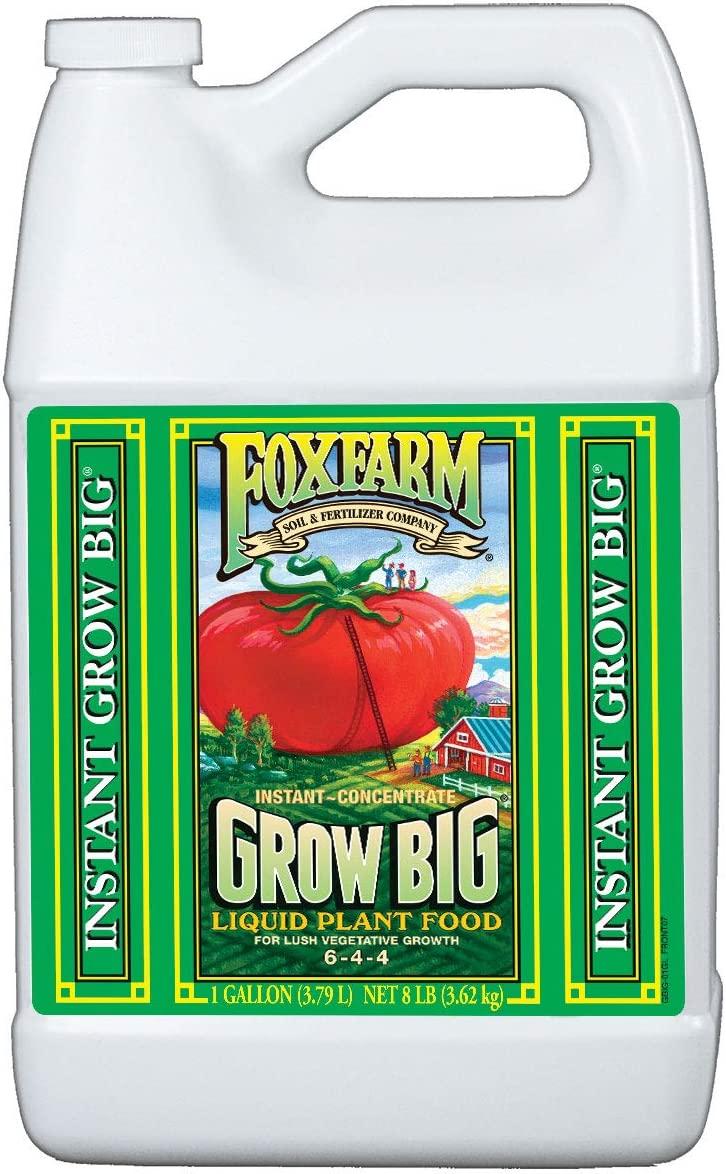 Fox Farm GLCMBX0005 Tiger Bloom Organic, Grow Big, 1 Gallon Combo Pack Fertilizer