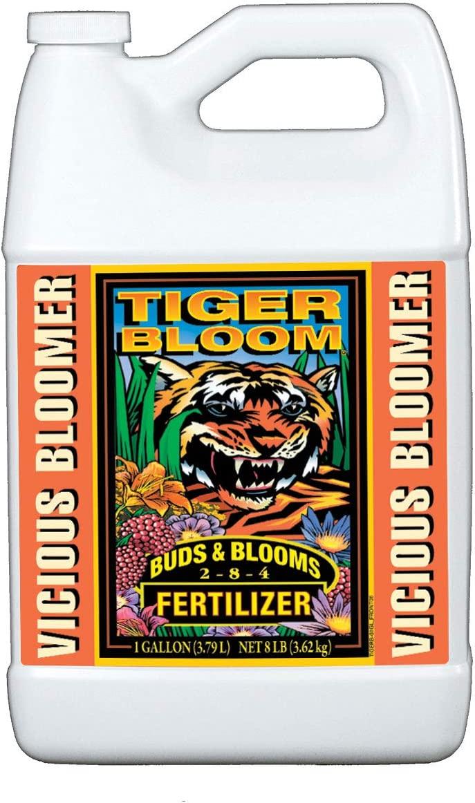Fox Farm GLCMBX0005 Tiger Bloom Organic, Grow Big, 1 Gallon Combo Pack Fertilizer