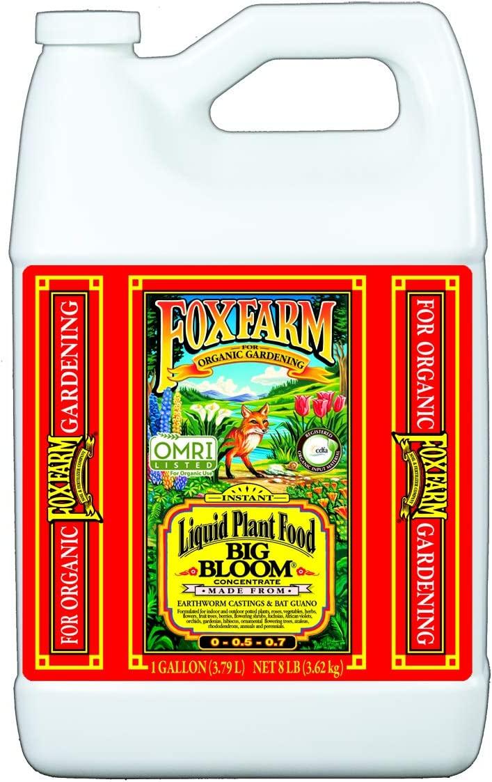 Fox Farm GLCMBX0005 Tiger Bloom Organic, Grow Big, 1 Gallon Combo Pack Fertilizer