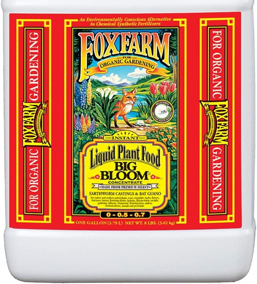 Fox Farm GLCMBX0005 Tiger Bloom Organic, Grow Big, 1 Gallon Combo Pack Fertilizer