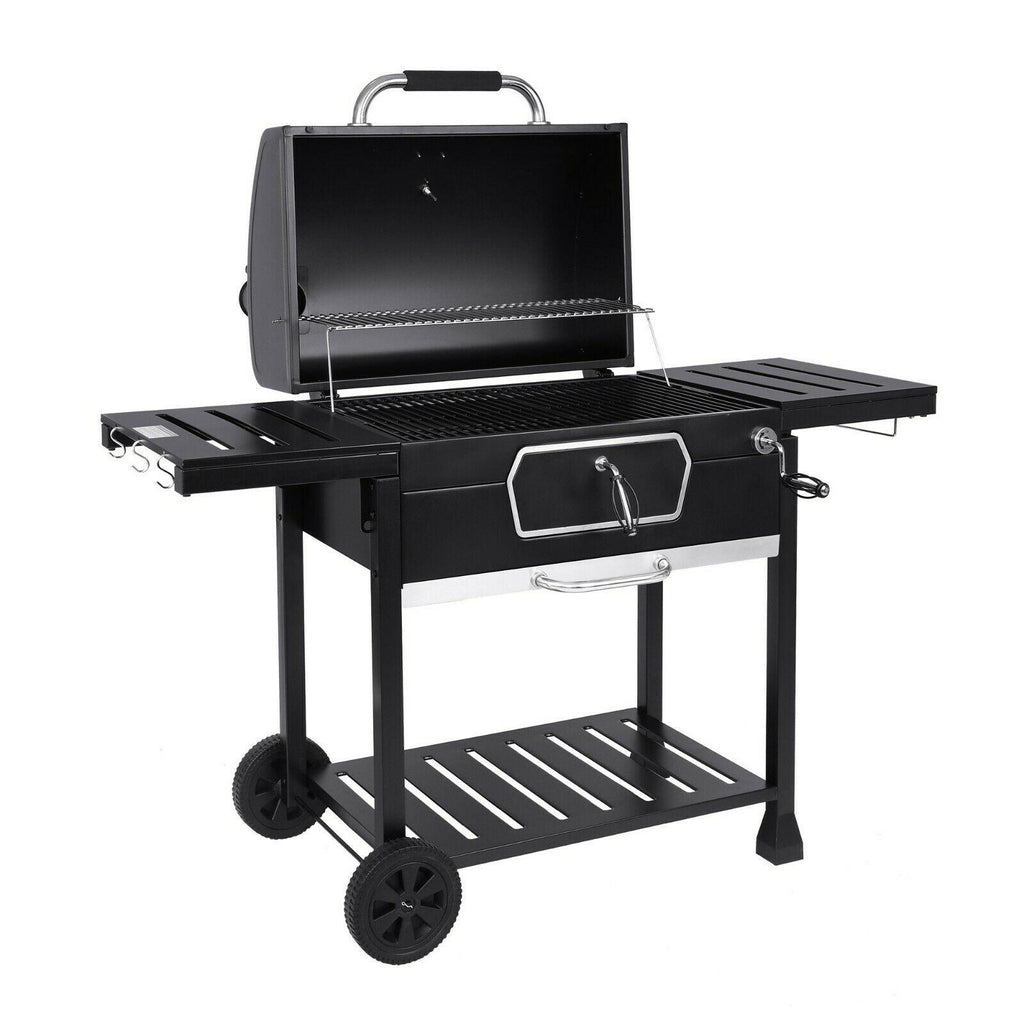 Deluxe Charcoal Grill 30-Inch LarBBQ Smoker CD2030AN