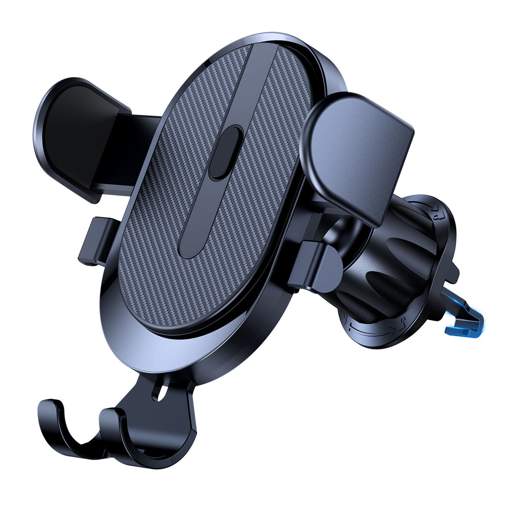 Car Phone Holder Mount, TOPK [2023 Upgrade Auto Locking] Universal Phone Holder With Hook Clip For Car Air Vent Compatible With  Samsung Etc.