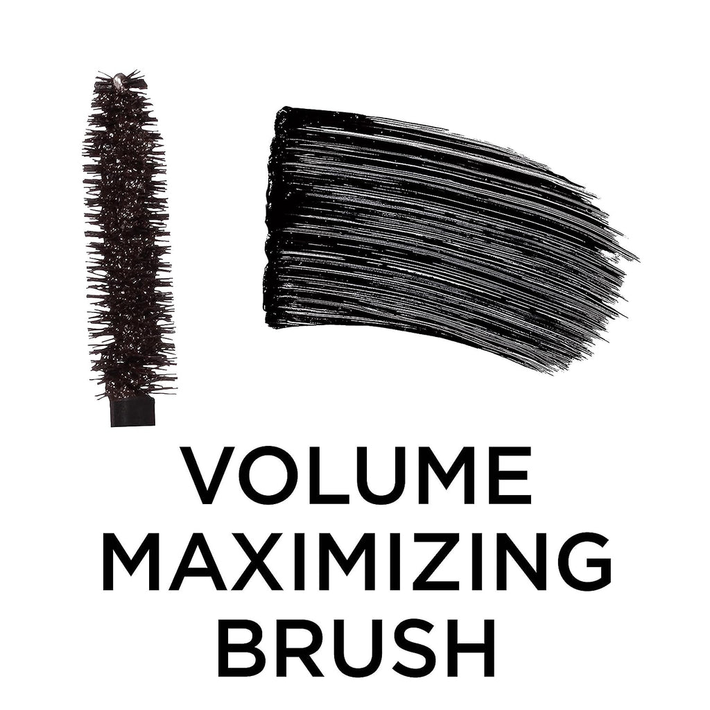 L'Oréal Paris Voluminous Original Volume Building Mascara and Infallible Eyeliner, Builds eye lashes up to 5X natural thickness, Smudge Free, Clump Free, Black, 1 kit