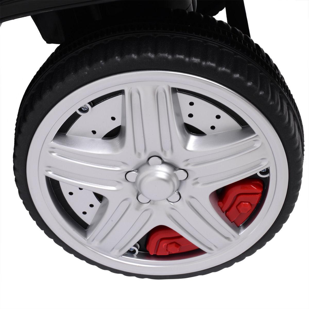 Veryke Electric Cars for Kids, Black Electric Cars for Kids to Ride, Battry-Powered Ride On Mini Car Gifts for Children Child Boys, 12V Kids Ride-On Truck Car w/ Remote Control