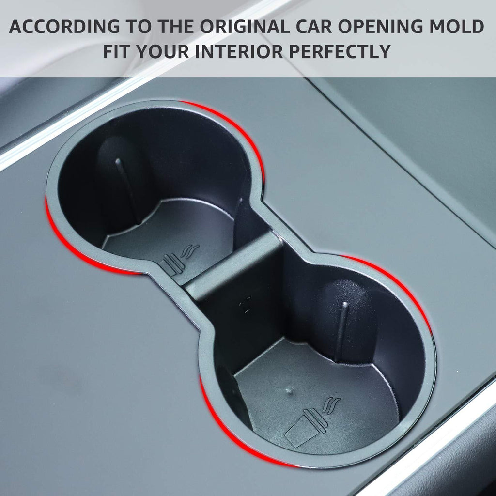 Cup Holder Insert for 2022 2021 Model 3 &amp; Model Y