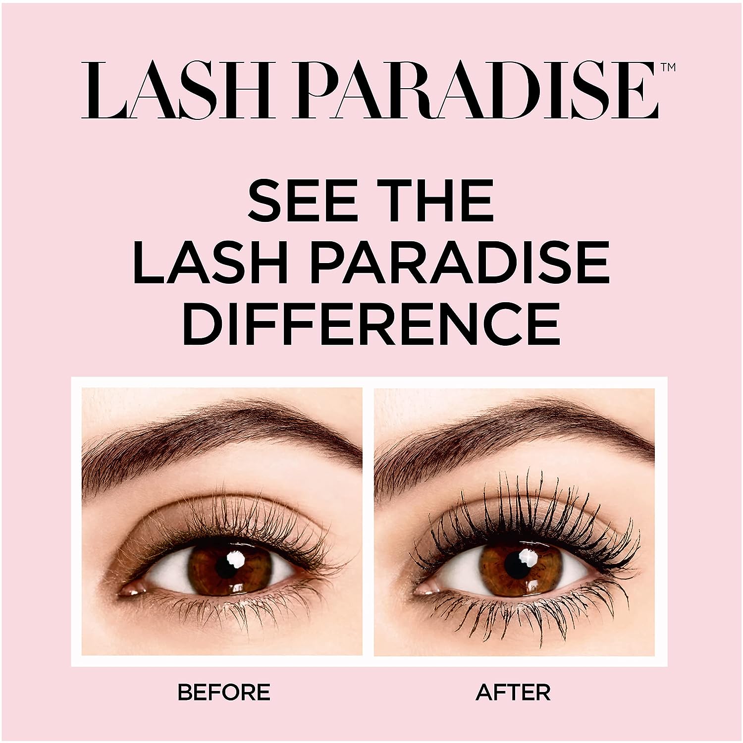L’Oreal Paris Voluminous Lash Paradise Mascara &amp; Lash Primer Holiday Set, Blackest Black and Millennial Pink, 1 kit