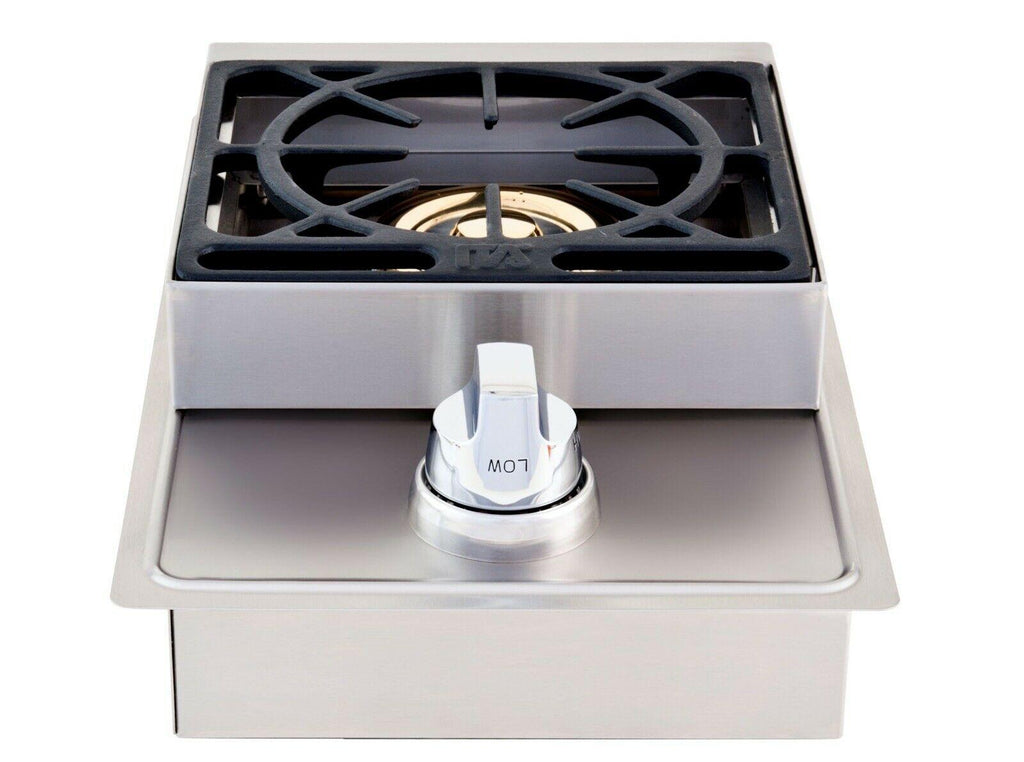 SINGLE DROP IN BBQ ISLAND SIDE BURNER 15KBTU NATURAL GAS