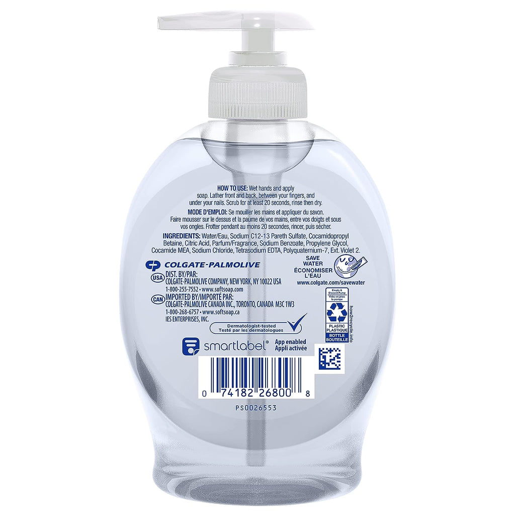 Softsoap Liquid Hand Soap, Aquarium Series - 7.5 Fl Oz (Pack of 6)