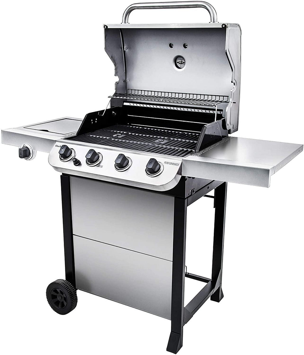 463377319 Performance 4-Burner Cart Style Liquid Propane Gas Grill, S