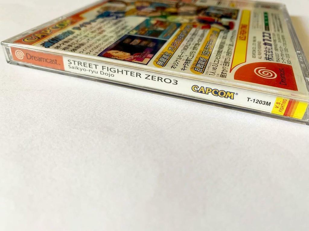 Dreamcast Street Fighter Zero3 Obi Yu Dc