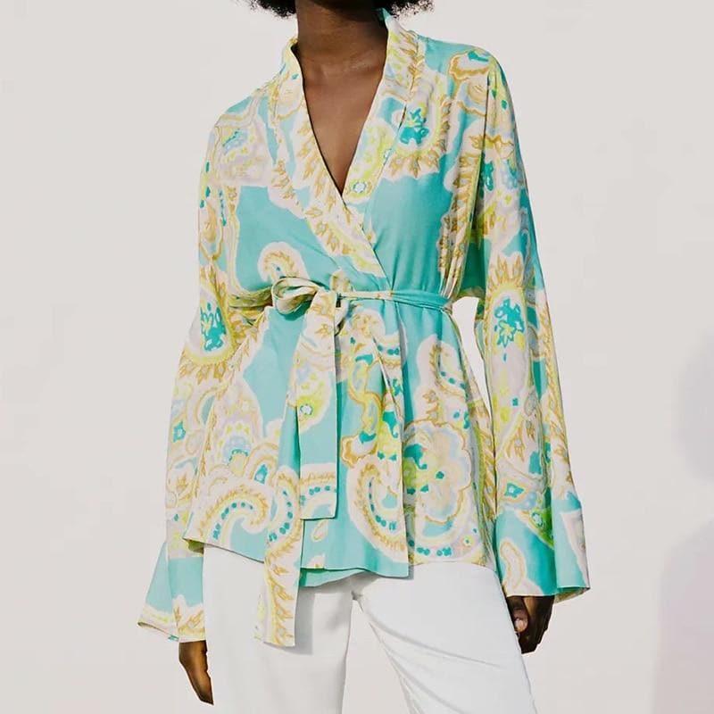 long sleeve loose summer cardigan