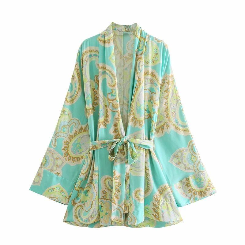 long sleeve loose summer cardigan