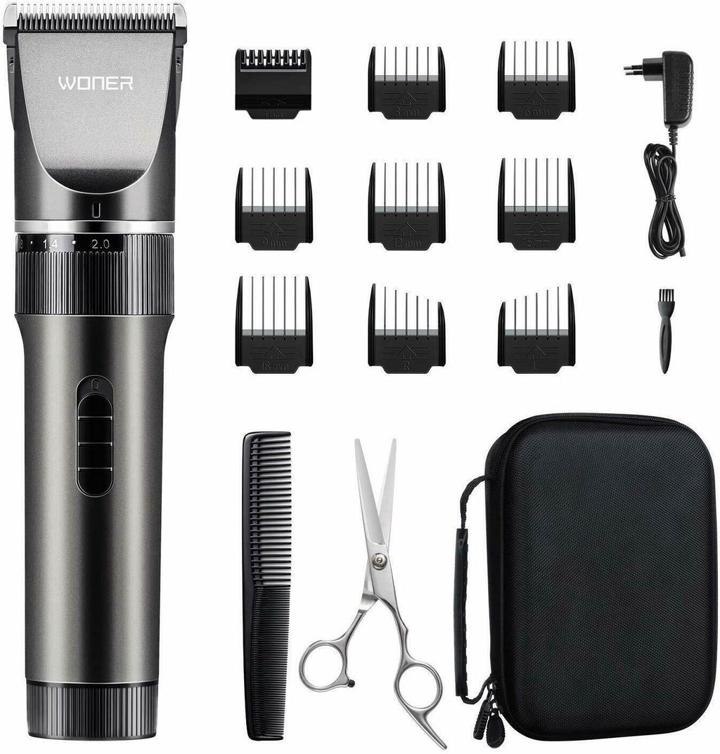 Woner Hc-818b Trimmer Professional Mens Machine Cut Hair Wireless