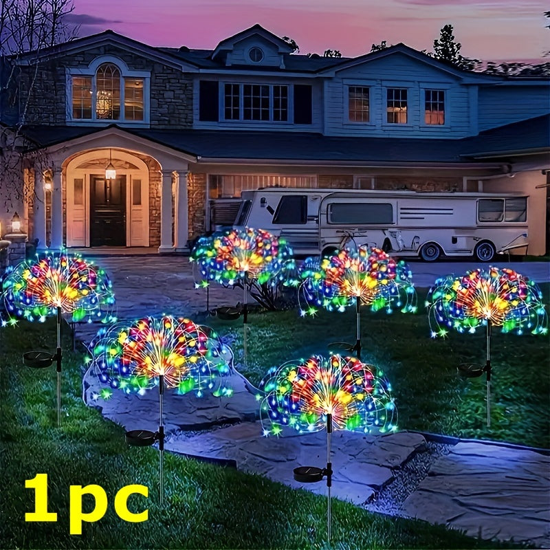1 Pack 8 Modes LED RV Camping Outdoor Picnic Party LED Decoration RV Exterior Lighting Party Lighting