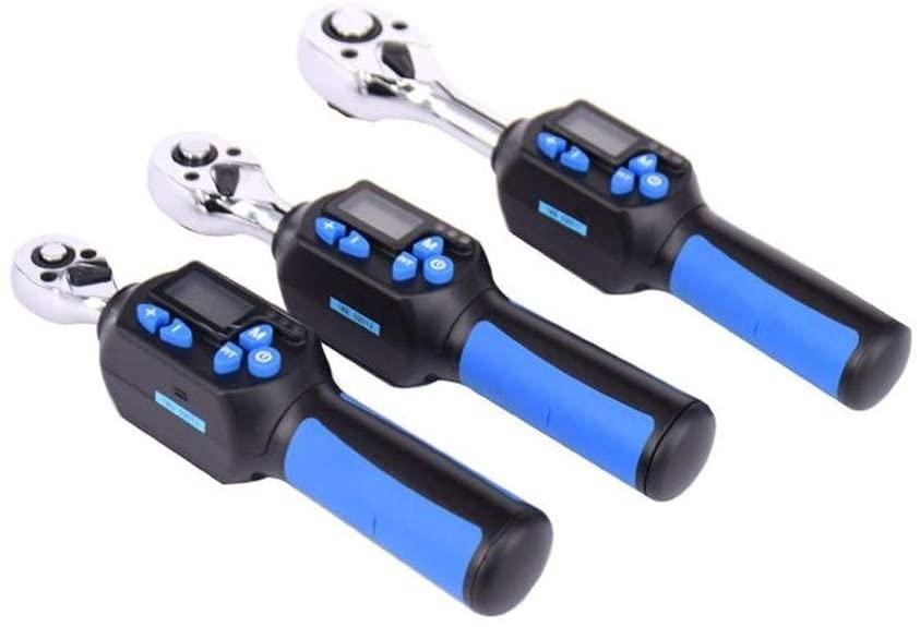 Repair Device Miniskirt Digtal Torque Wrench Electronic 1/4DR 1.5-100nm Torque Wrench Measuring Hand Tools Hand Tools (Size : 3)