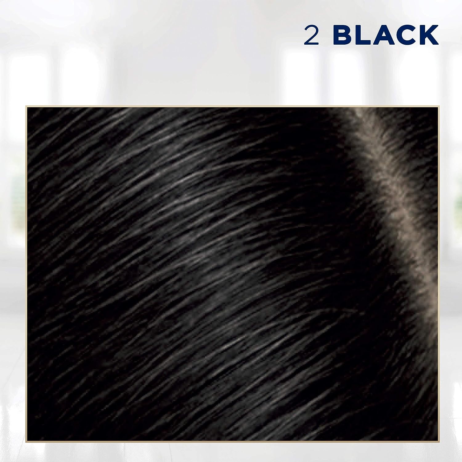 Clairol Root Touch-Up by Nice'n Easy Permanent Hair Dye, 2 Black Hair Color, Pack of 1