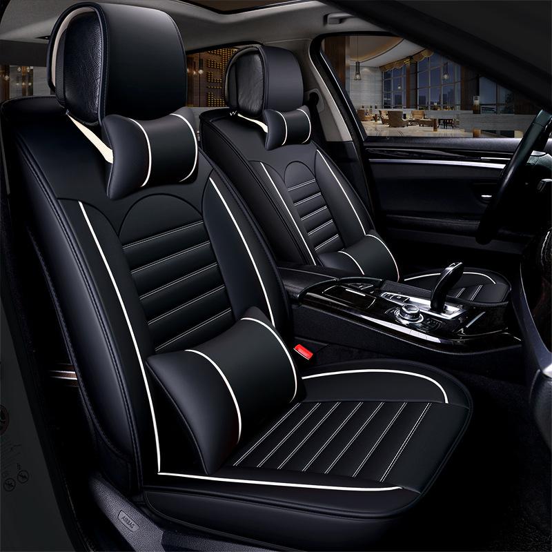 Universal Full Coverage Leather Car Seat Cover Protector
