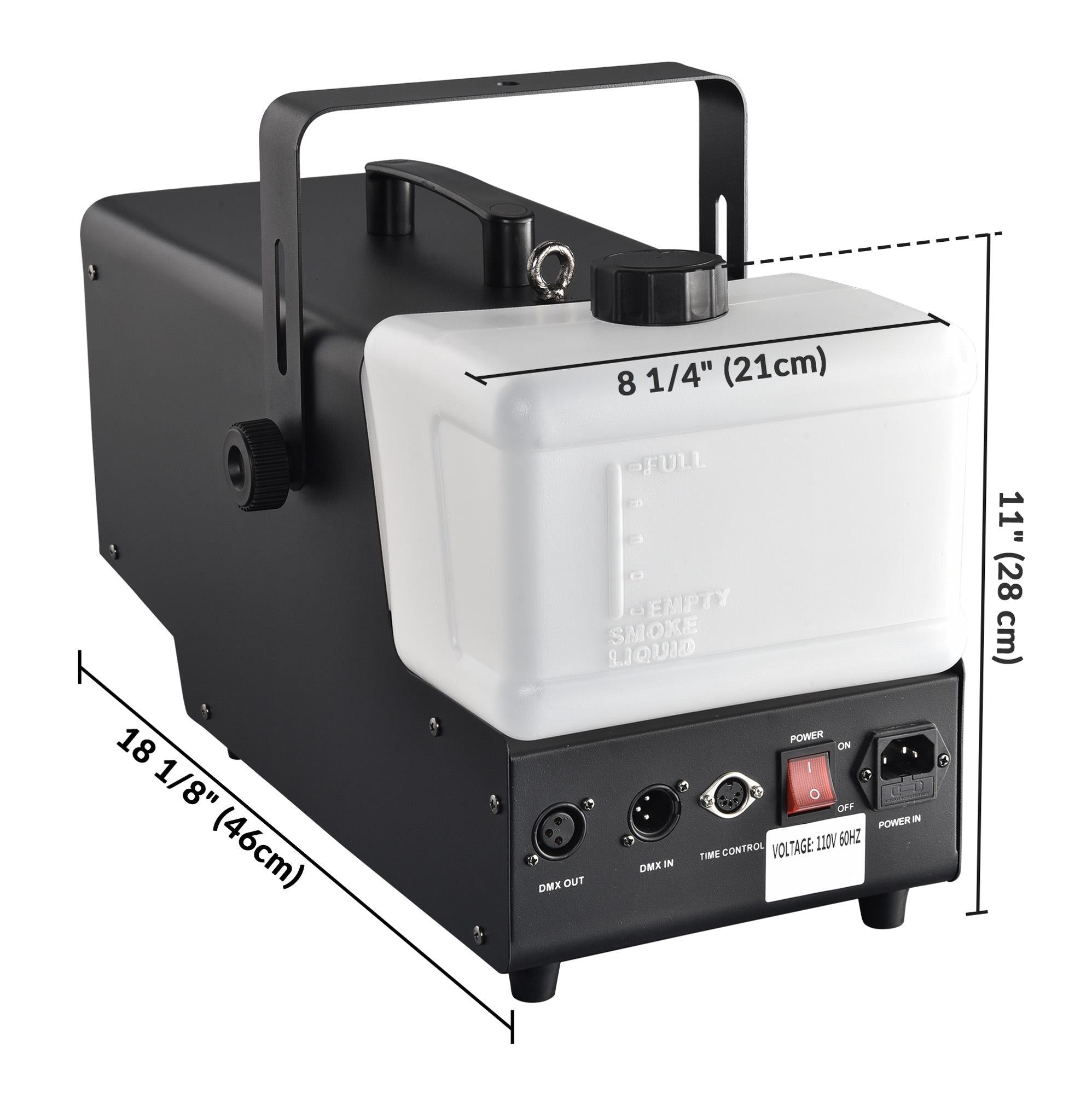 Draliance 1500w LED snow machine