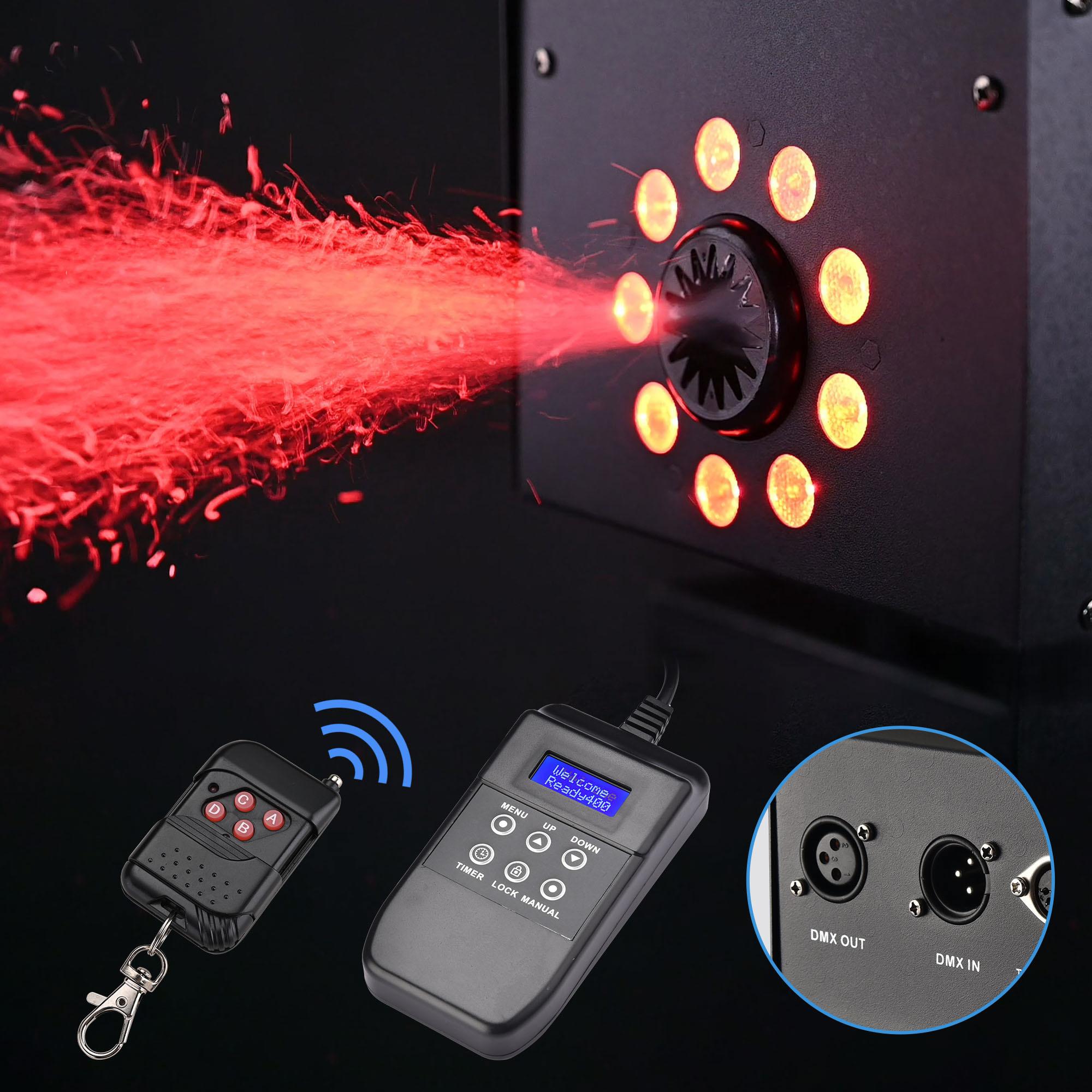 Mgaxyff 1500w LED snow machine