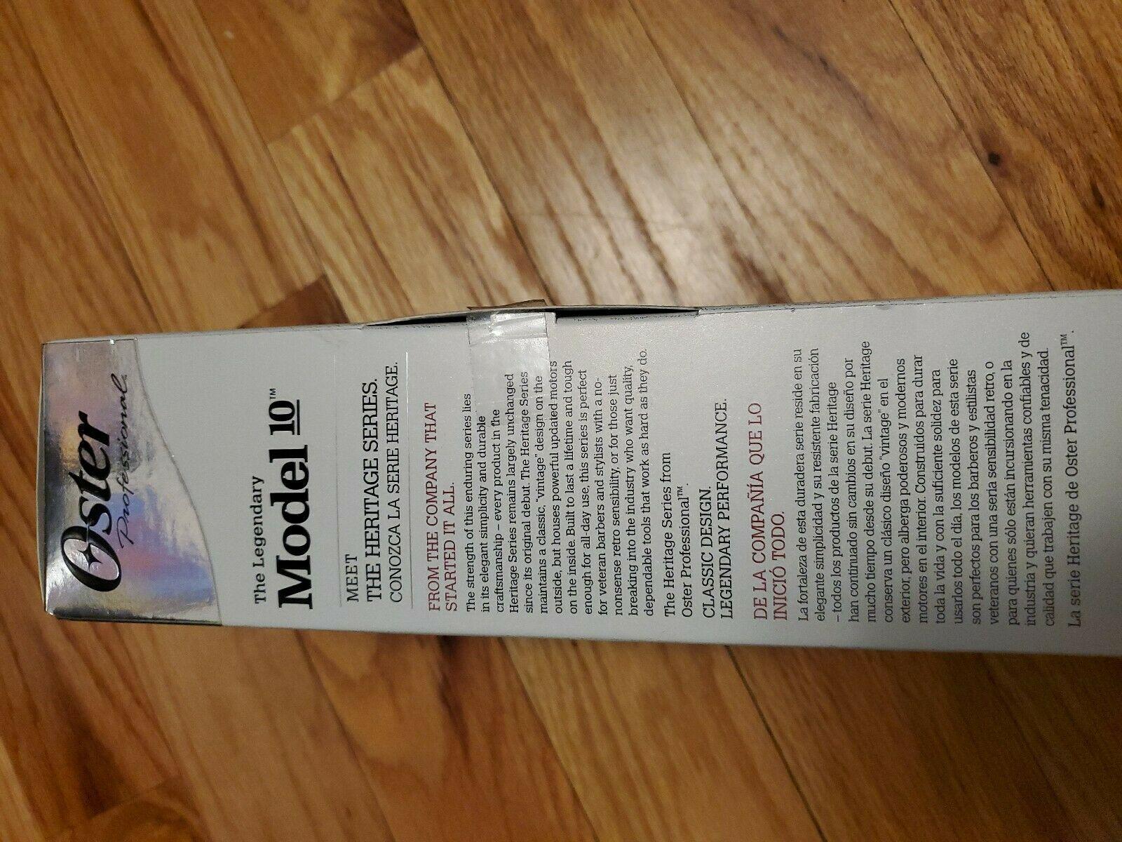 Oster Model 10 Heavy Duty Detachable Blade Clipper 76010-010