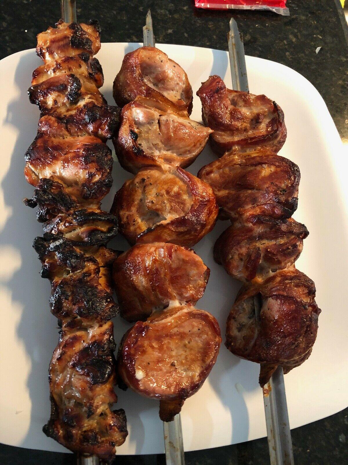 Brazilian Rotisserie BBQ Grill 5 Skewers Churrasqueira Giragrill 5 Espetos