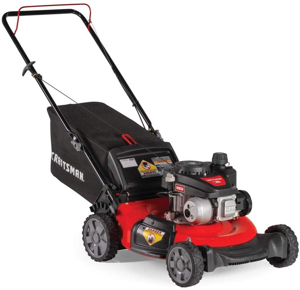 Craftsman M105 140cc 21-Inch 3-in-1 Gas Powered Push Lawn Mower with Bagger