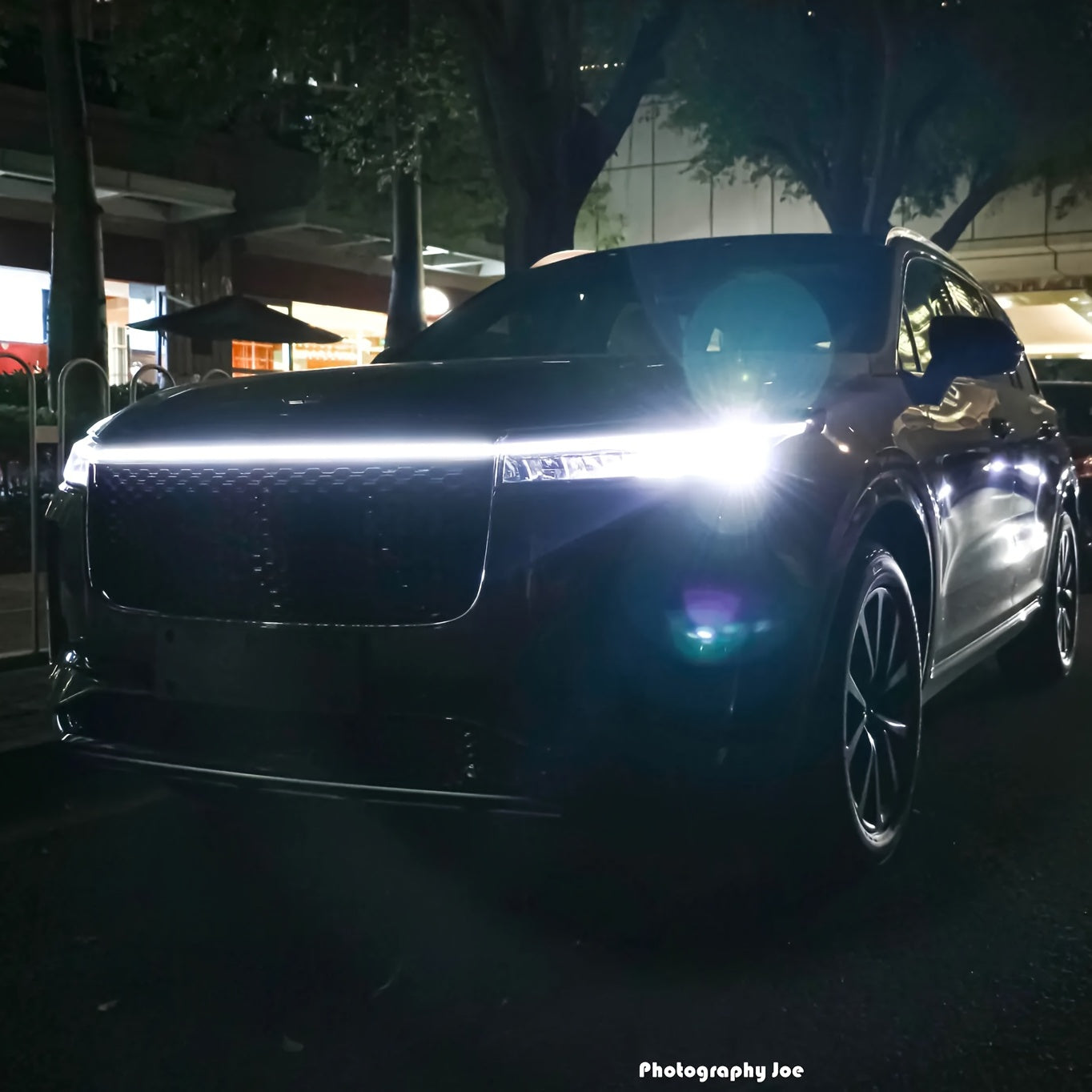 Upgrade Your Vehicle with a Universal 12V, 10W Start-Scan Car LED Hood Light Dynamic Daytime Running Light!
