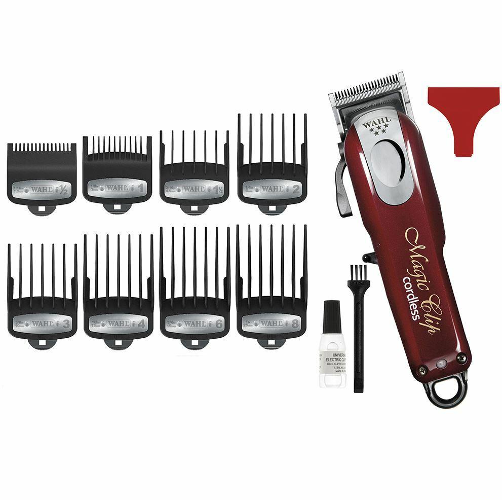 Wahl Hair Trimmer  Clip Cordless Bordeaux/Silve