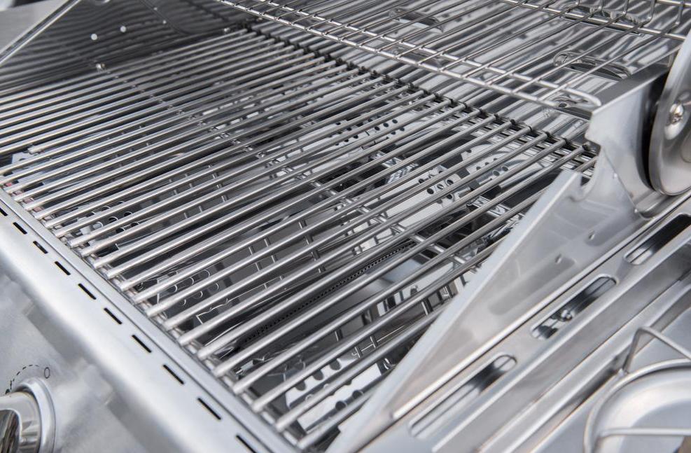 Propane Gas BBQ Grill 4-Burner with Side Burner 60,000 BTU Barbecue Red