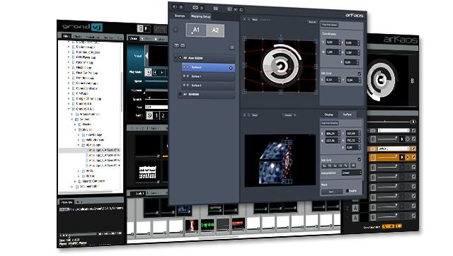 American DJ GRAND VJ 2.0-XT Vj Software With Video Mapper For Projection Mapping