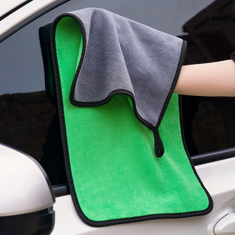 Super-Absorbent Double-Sided Car Wash Towels - -Drying And Ready To Use!