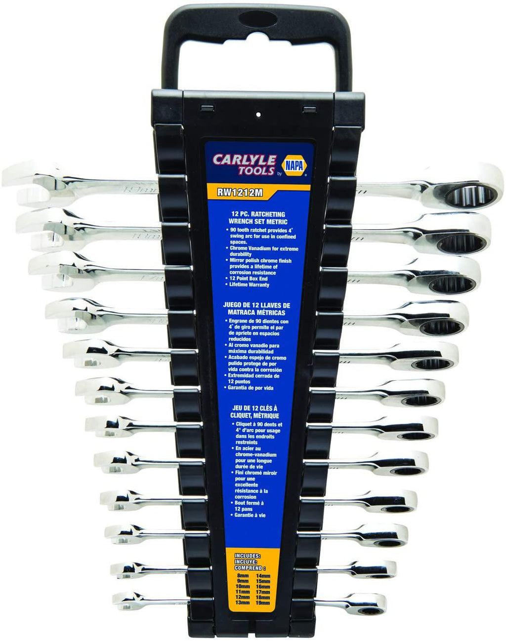 Carlyle Hand Tools RW1212M Spanner Set