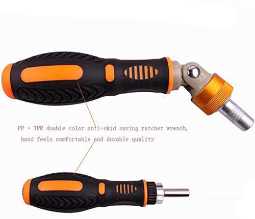 ZHANGAO JM-6108 79 in 1 Screwdriver Ratchet Hand-tools Suite Furniture Computer Electrical maintenance Tools Tool accessories