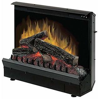 Dimplex U.S DFI2309 Standard 23" Log Set Electric Fireplace Insert, 120V, 1375W, 11.5 Amps, Black