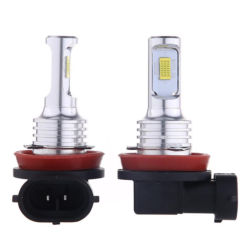2PCS Blue Yellow White High Light External Led Bulb Car Led Fog Driving Lights H4 80W 3570 2SMD