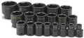 SK Hand Tool 4039 1/2" Drive 6 Point Standard Fractional Impact Socket Set (19 Piece)